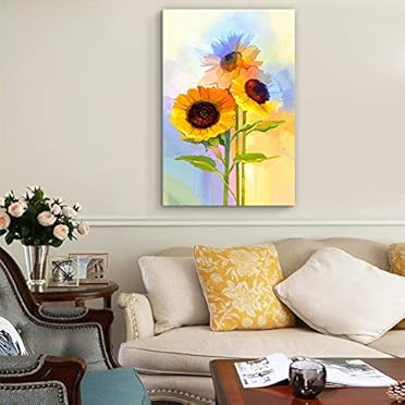 Canvas Wall Art Beautiful Flowers B Canvas Art