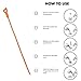 7 Pack Drain Snake, Kungix Hair Sink and Drain Clog Cleaning Relief Remover tool, Barbed Gripper Sink Dredge Pipeline Hook Cleaner