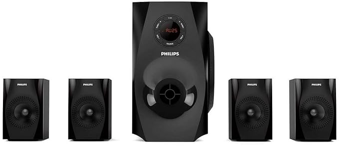 philips spa8180b 4.1 channel multimedia speakers