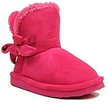 Kali Footwear Girls Mini-JR Faux Shearling Boots