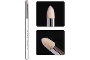 Albeaut Small Eyeshadow Brush, Soft Firm Pencil Brush with Precise Point, Delicate Areas Eye Shadow Applicator for Inner Eye 