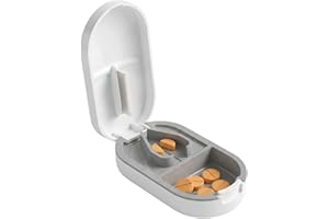 1-Piece Professional Pill Cutter Splitter, Precision Tool for Small Pills, Compact Pill Accessory, Ideal for Cutting Tiny & L