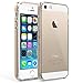 iPhone SE Case, Boonix Hard PC + Soft Silicone Combo Shockproof Mobile Cover, 2 in 1 Hybrid Protective Bumper for Apple iPhone SE 2016 & iPhone 5S 5 (Crystal Clear)