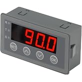 Digital Display Meter 0-10V 0-20mA 2-10V 4-20mA Analog Signal Input Panel Meter Standard/RS485/Relay (Standard Edition)