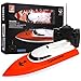 Remote Control Boat, 2.4GHz Remote Control Boat for Pool and Lakes, Electric RC Boat 180 Degree Auto Flip Recovery, High Speed Remote Boat Toys for Boys & Girls - Best Gifts for Adults & Kids