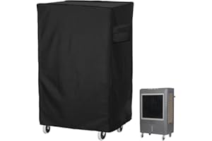 Gicov Evaporative Cooler Cover Compatible with Hessaire MC91/ MC92V/M350 11,000 CFM Evaporative Cooler Waterproof Swamp Cooler Cover Protection for Outdoor Air Conditioner