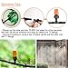 Outdoor Misting Cooling System Kit, Drip Irrigation Watering Kits, Great for Summer Mister Cooling and Plants Watering, 49FT (15M) Misting Line + 20PCS Adjustable Misting Nozzles + 1PC Quick Adapter