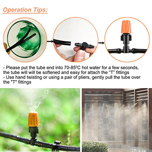 5 Outdoor+Misting+Irrigation+Watering+Adjustable