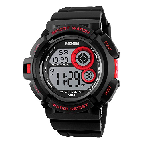 image for Fanmis Military Multi Function Digital LED Quartz Watch Water Resistan