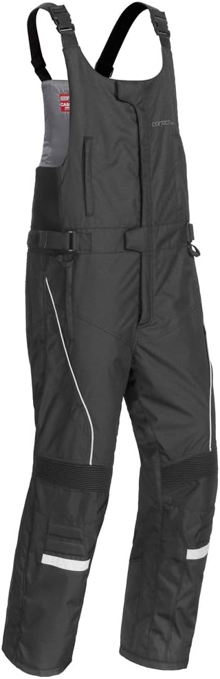Cortech Cascade 2.0 Men's Snowboarding Snowmobile Bibs - Black/Black