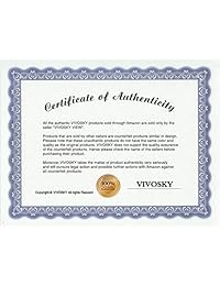 VIVOSKY Vestido largo con estampado floral para mujer, talla grande, manga de tres cuartos con bolsillo