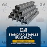 G4Gadget 5200 x 24/6 No 16 Staples 12mm 30 Sheet Capacity 5200/Box view 3