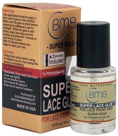 100% Waterproof BMB Super Lace Glue Super Hold 0.5 oz/15ml