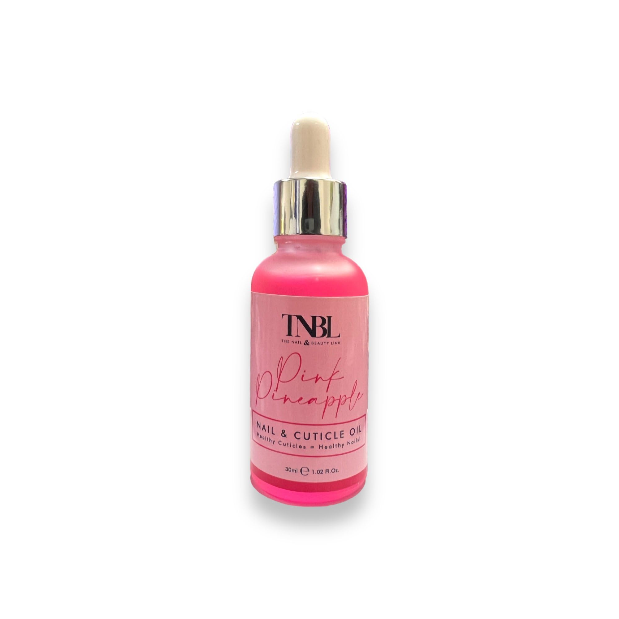 TNBL Pink Pineapple 30ml Nail & Cuticle Oil Dropper - Luxurious Hydrating Formula for Healthy Nails and Cuticles