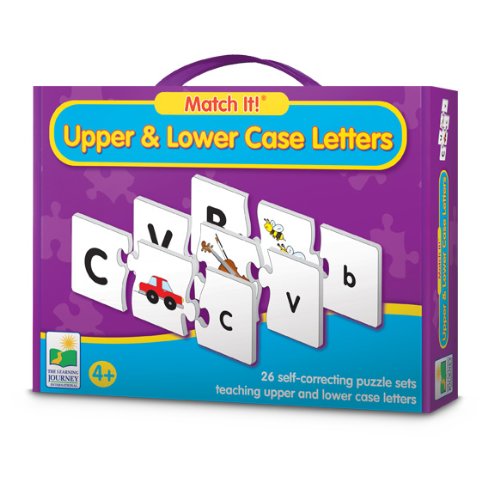 The Learning Journey Match It! Upper & Lower Case Letters