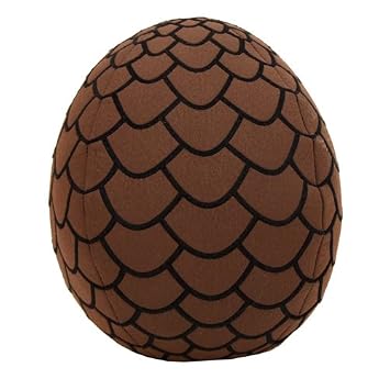 Factory Entertainment Game of Thrones Dragon Egg Brown Plush