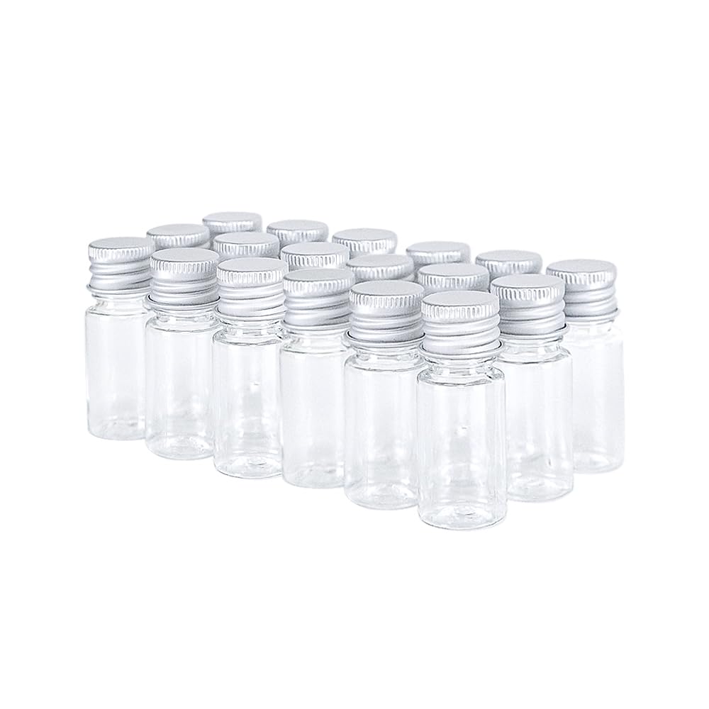 100pcs 10ml Mini Travel Plastic Empty Bottle
