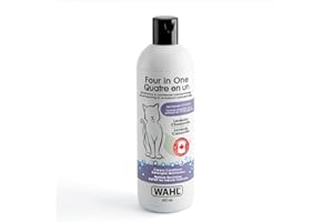 Wahl Four in One Cat Shampoo & Conditioner Concentrate - 455 ml - Model 58347, Cleans & Conditions