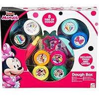 Sambro Disney Set PLASTILINA CON Forma DE Minnie Mouse Fun Dough kit with Tools and Cutters, Perfect Art and Craft Activity for Kids, Multicolour