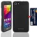 BLU Advance 5.0 case, {NFW} Premium Rugged Heavy Duty Kickstand Case Cover for BLU Advance 5.0 (HVD Black/Black)