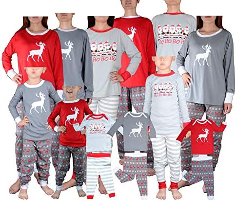 Christmas Family Matching Pajama Sets,Christmas Family Pajamas Matching Sets