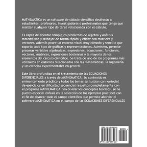 ECUACIONES DIFERENCIALES con MATHEMATICA. Ejercicios resueltos (Spanish Edition)