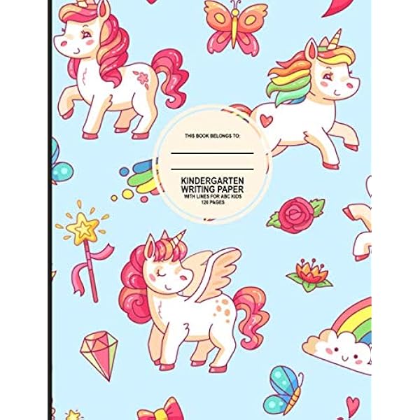 Primary Writing Paper With Picture Box Composition Notebook With Picture Space Lined Journal For Kindergarten Writing Kindergarten Writing Paper With Lines For Preschool Press The Manuscript 9798649068789 Amazon Com Books