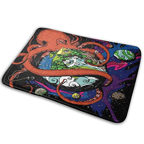 FONSMAY Indoor Area Rugs, Octopus Art Soft Cozy Washable Carpet for Home Living Room Home Decor for 15.7 X 23.5 inches