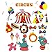 49pcs Circus Birthday Party Supplies - Carnival Photo Booth Props Wedding Birthday Carnival Bachelorette Party Decorations