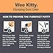 Rufus & Coco WeeKitty | Natural Flushable Clumping Cat Litter | Low Tracking Biodegradable Pellets | Corn 8.8lbs bag