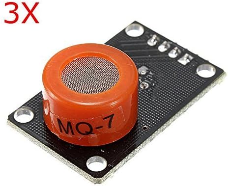 3Pcs MQ-7 MQ7 CO Carbon Monoxide Gas Sensor Module For Arduino