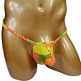 Mens String Thongs Bulge Pouch T-back Bikini Underwear Umbrella