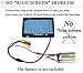 FPVDrone RC 7 Inch FPV Monitor 1024x600 IPS LCD Display Screen Monitor with Hood Sun Shield for RC FPV Drone Quadcopter