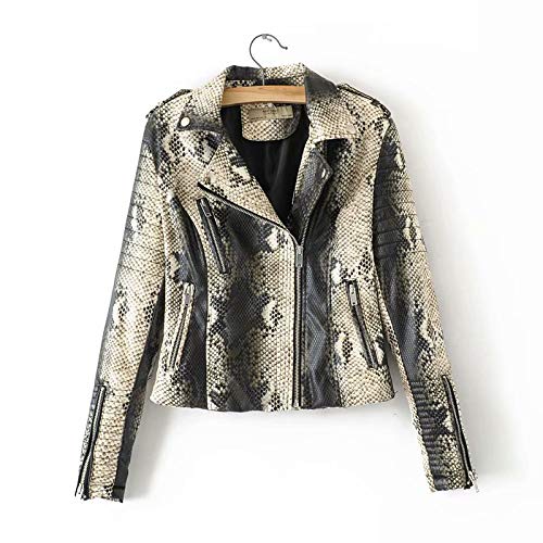 51eC%2B5gWZbL RVXZV SildFy Chaqueta de Cuero de Las Mujeres de Moda Chaqueta de Bombardero Corto asimétrico High Street Moto Biker… RVXZV SildFy Chaqueta de Cuero de Las Mujeres de Moda Chaqueta de Bombardero Corto asimétrico High Street Moto Biker…