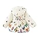 BOBORA Coat Toddler Jacket Outwear Baby Girl Butterfly Pattern Winter Clothes