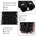Golden Rule Brazilian Kinky Curly Hair Weave 100% Human Hair Extensions Natural Color Mixed Length (24 26 28)
