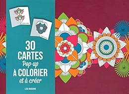 30 cartes pop-up à colorier et à créer