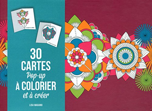 30 cartes pop-up à colorier et à créer