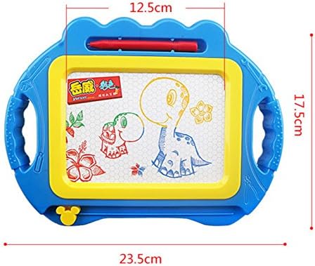 Amazon Viviseason ビビシーズン お絵かきボード ミニ カラフル 磁気画板 繰り返し描けて汚れない 子供 おもちゃ お子様の お絵描き練習ボード パープル ランダムで ブルー イエロー お絵かき おもちゃ