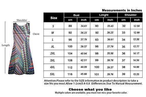 Calliar Women Summer Casual Swing T Shirt Dresses Beach Cover up Plain Pleated Pocket Tank Dress,Black-XXL