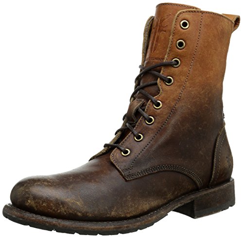 FRYE Men's Rogan Tall Lace Up, Cognac, 11.5 M US