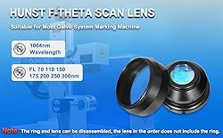 HUNST F-Theta Scan Lens Field 200x200mm FL 290mm