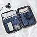 Packing Cubes For Travel, VAGREEZ 7 Pcs Luggage Suitcase Packing Organizers Bags Set with Toiletry Bag Laundry Bag (Navy Blue)