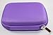 Essential Oil Carrying Case Holds 10 Bottles Perfect for Roller Bottles 5ml - 10ml Multiple Colors! (2 Pack, Purple)