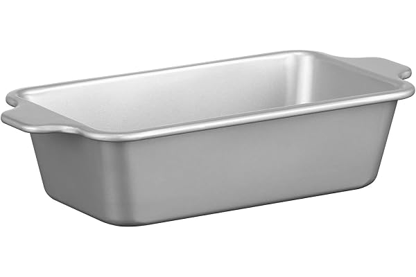 Starfrit The Rock Wave 13x23cm (5"x9") Non-Stick Loaf Pan - Durable Carbon Steel - Oven Safe - PFOA Free - Easy to Clean - Si