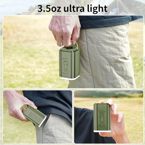 Electric Air Pump for Inflatables,Portable Rechargeable 2400mAh Quick-Fill Multifunction Inflatable Deflate Pump for Outdoor Camping, Paddling Pool Beach Toys,Vacuum Sorage Bags,Air Bed(Green)