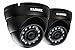 Lorex LNE4422W-2PK 2-Pack 4MP IP HD Dome Camera with Color Night Vision