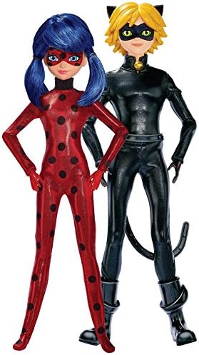 Miraculous Fashion Doll 2 Pack - Ladybug & Cat Noir