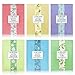Scented Sachets 6 Packs 6 Scents of Rose, Ocean, Vanilla, Lavender, Jasmine, Lily Variety Pack Gifts Set for Drawer, Closets, Home, Wardrobe, Car Removing Odors Packets Perfume Envelopes Sachets