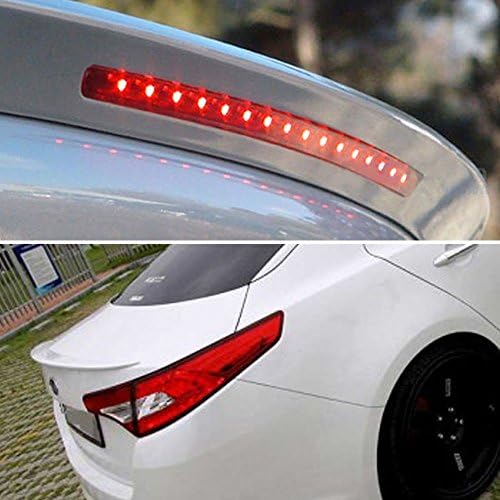 Dealsplaza LED Rear Trunk Lip Spoiler Unpainted for Kia Optima 2014/2015 New K5